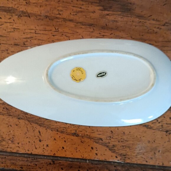 Vintage Josef Originals Lorrie Design Porcelain Spoon Rest - Picture 4 of 4